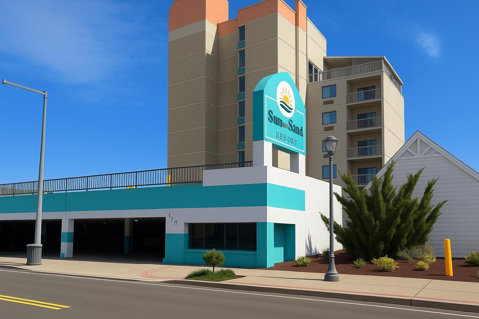 Sun & Sand Resort Oceanfront Suites Virginia Beach Esterno foto